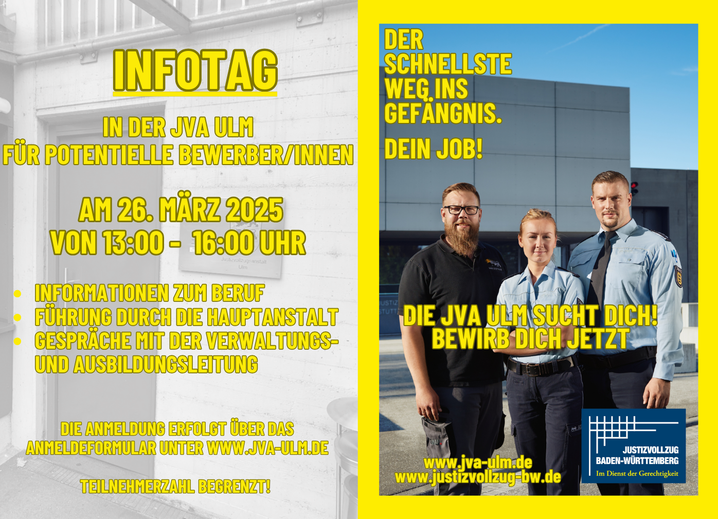 Infotag für potentielle Bewerber/innen